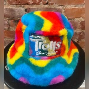 Trolls Colorful Fuzzy Hat